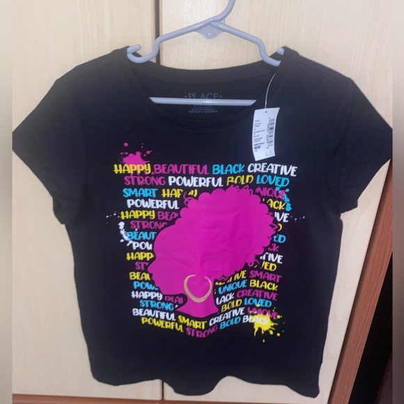 The Children Place girl graphic tee size M(7/8) - Picture 1 of 3